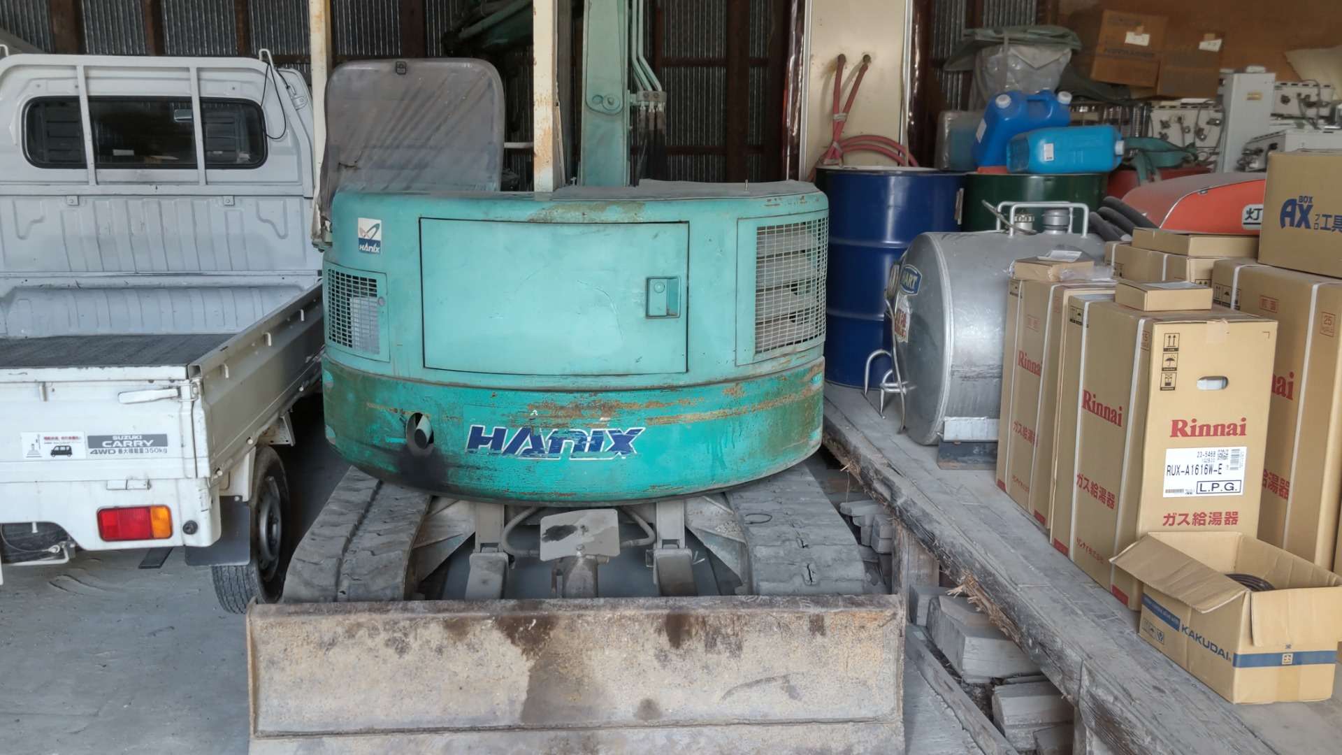 大和郡山市での小型ユンボの修理は【マスダモータース】で